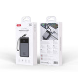 Baterie externa XO PR267, 20000mAh, 65W, display digital