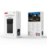 Power Bank XO PR285 30000 mAh, 22.5W, cu 4 cabluri incorporate si lanterna, Negru