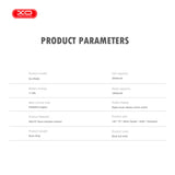Power Bank XO PR285 30000 mAh, 22.5W, cu 4 cabluri incorporate si lanterna, Negru