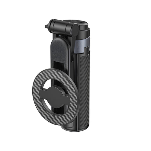 Suport selfie stick 4 în 1 cu grip cameră MagSafe și Bluetooth XO SS25 Pro, Negru