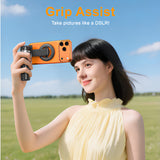Suport selfie stick 4 în 1 cu grip cameră MagSafe și Bluetooth XO SS25 Pro, Negru