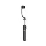 Trepied XO SS13 cu selfie stick si telecomanda Bluetooth, negru