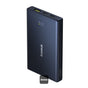 Baterie Externa Baseus Picogo Afisaj Digital 10000mAh, 20W, Cablu USB-C Inclus, 3A, Negru