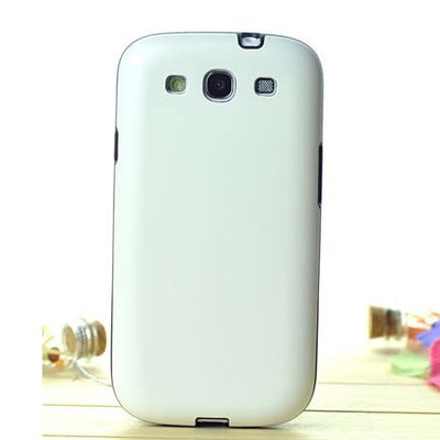 Husa compatibila cu Galaxy S5, piele, Alb