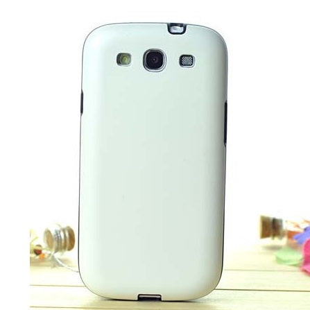 Husa compatibila cu Galaxy S5, piele, Alb