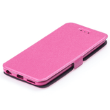 Husa tip carte OEM compatibila cu Sony Xperia M4 Aqua, MagSafe/Magnetic, piele, Roz