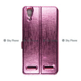Husa tip carte OEM compatibila cu iPhone 6, iPhone 6s, MagSafe/Magnetic, piele ecologica, Roz