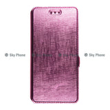 Husa tip carte OEM compatibila cu iPhone 6, iPhone 6s, MagSafe/Magnetic, piele ecologica, Roz