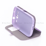 Husa tip carte OEM compatibila cu iPhone 6, iPhone 6s, MagSafe/Magnetic, piele, Mov