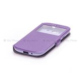 Husa tip carte OEM compatibila cu iPhone 6, iPhone 6s, MagSafe/Magnetic, piele, Mov