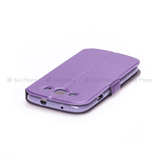Husa tip carte OEM compatibila cu iPhone 6, iPhone 6s, MagSafe/Magnetic, piele, Mov