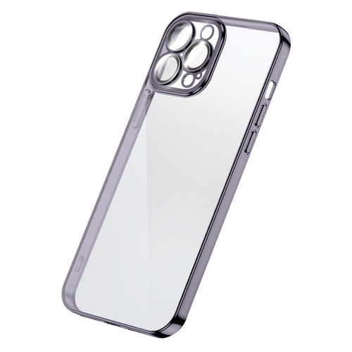 Husa Joyroom compatibila cu iPhone 14 Plus, silicon, Mov