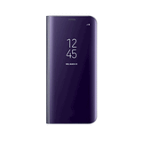 Husa tip carte OEM compatibila cu Galaxy A55 5G, piele, Alb