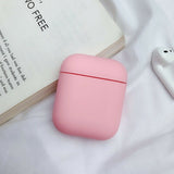 Husa Apple, Silicon Pentru AirPods Omax D08df3, Alb