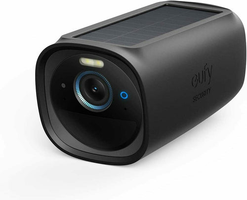 Husa Silicon eufy Cam 3, Set 2 bucati, Protectie UV si ploaie, Negru