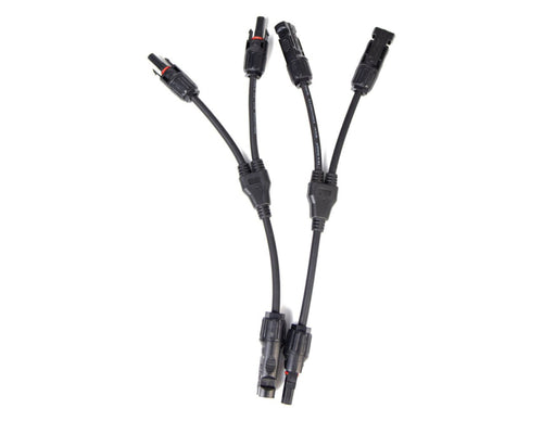 Cablu EcoFlow pentru conexiune paralela Panouri Solare MC4, 0.3m, set 2 buc