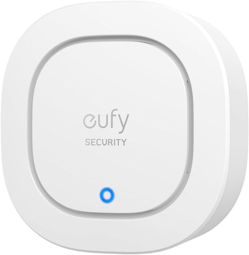 Sirena eufy Security wireless 105dB, IP65, autonomie 2 ani, compatibila HomeBase S380/S280, Alb
