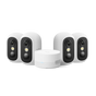 Sistem supraveghere eufyCam C35, IP67, Viziune nocturna color, HomeBase Mini + 4 camere Full HD