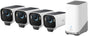 Sistem supraveghere wireless Anker eufy S3 Pro, 4K, BionicMind, MaxColor Vision, panou solar, Homebase 3, 4 camere