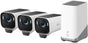 Sistem supraveghere wireless eufy S3 Pro 4K, BionicMind, MaxColor Vision, Panou Solar, Homebase 3 + 3 camere