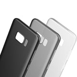 Husa Baseus compatibila cu Galaxy S8, Transparent, policarbonat, Transparent