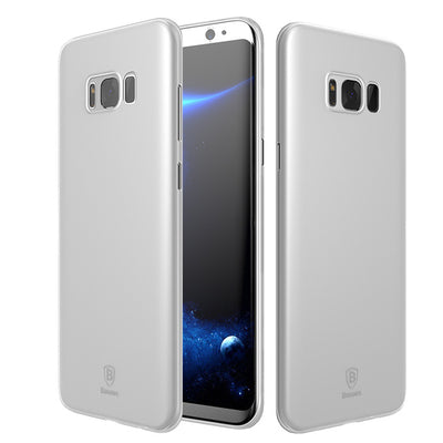 Husa Baseus compatibila cu Galaxy S8, Transparent, policarbonat, Transparent