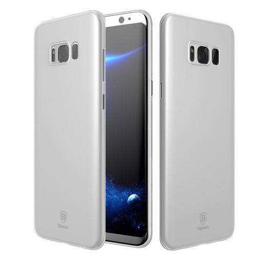 Husa Baseus compatibila cu Galaxy S8, Transparent, policarbonat, Transparent