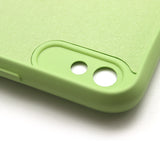 Husa OEM compatibila cu iPhone 16 Plus, silicon, Alb