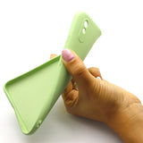 Husa OEM compatibila cu iPhone 11, Anti-amprenta, silicon, Alb