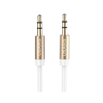 USAMS Cable AUX, 1 m, YP-01 /white/