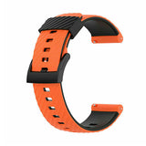 Curea silicon compatibila cu Watch Series 3 42mm, Watch Series 4 44mm, Negru