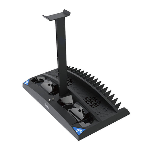 Statie de andocare iPega PG-P4009 pentru PS4 si accesorii, USB 2.0, negru