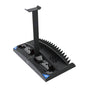 Statie de andocare iPega PG-P4009 pentru PS4 si accesorii, USB 2.0, negru