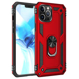 Husa cu inel OEM compatibila cu iPhone 14 Pro, Antisoc, silicon, policarbonat, Negru