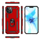 Husa cu inel OEM compatibila cu Galaxy S22 Plus, Antisoc, silicon, policarbonat, Alb