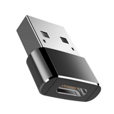 Adaptor USB-A 2.0 to USB-C, Black