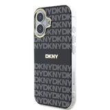 Husa Dkny compatibila cu iPhone 16, MagSafe/Magnetic, TPU, Negru
