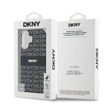 Husa Dkny compatibila cu iPhone 16, MagSafe/Magnetic, TPU, Negru