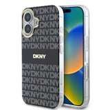 Husa Dkny compatibila cu iPhone 16, MagSafe/Magnetic, TPU, Negru