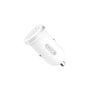XO 12V 10.5W, 2xUSB-A, white - CC18