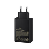 Incarcator Nordic NRDi-6530 220V 65W, USB-A + 2x USB-C, Negru
