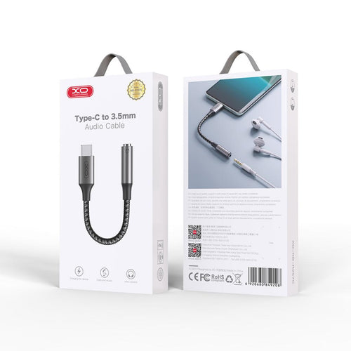 Adaptor Audio XO NB-R257C, USB-C la Jack 3.5mm