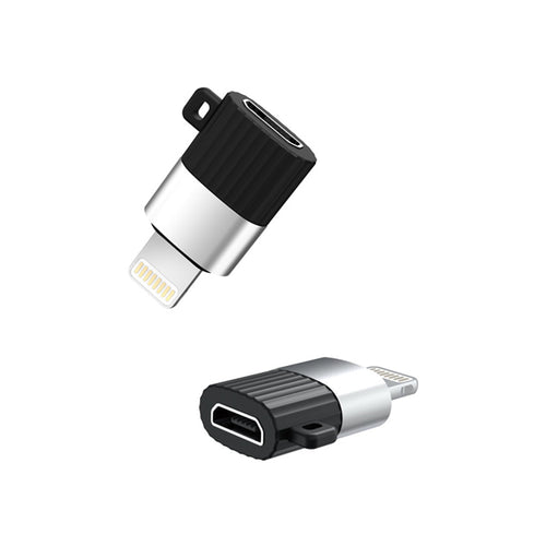 Adaptor XO NB149-B Lightning la Micro-USB – Negru