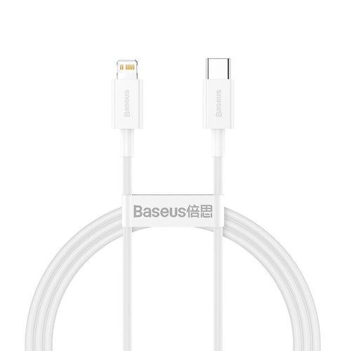 Cablu de date Baseus USB-C la Lightning, 1.0 m