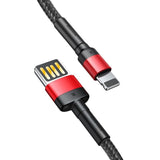 Cablu de date Baseus Lightning la USB-A, 1.0 m