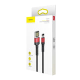 Cablu de date Baseus Lightning la USB-A, 1.0 m