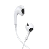 Căști Baseus Encok H17 cu jack 3.5mm, Albe