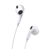 Căști Baseus Encok H17 cu jack 3.5mm, Albe
