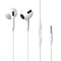 Căști Baseus Encok H17 cu jack 3.5mm, Albe