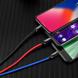 Cablu de date Baseus USB-C la Lightning la Micro-USB la USB-A, 1.2 m